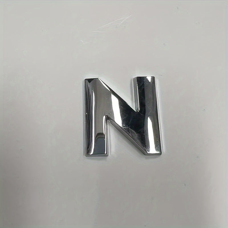 Metall avtomobil logotipi bagaj stikerlari uchun dvigatel quvvati raqami plitasi bezaklari