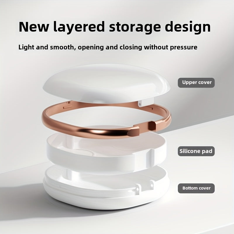 Dental Brace Storage Box Compact Sealed Bacteria-Proof Portable Organizer