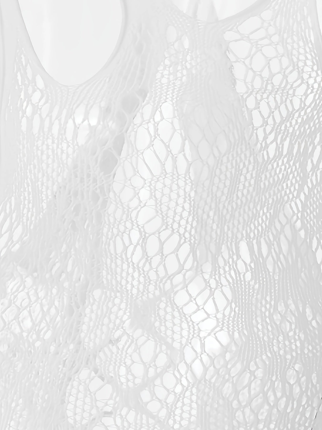 Women's Lace and Mesh Bodysuit with Cutouts and Low Support