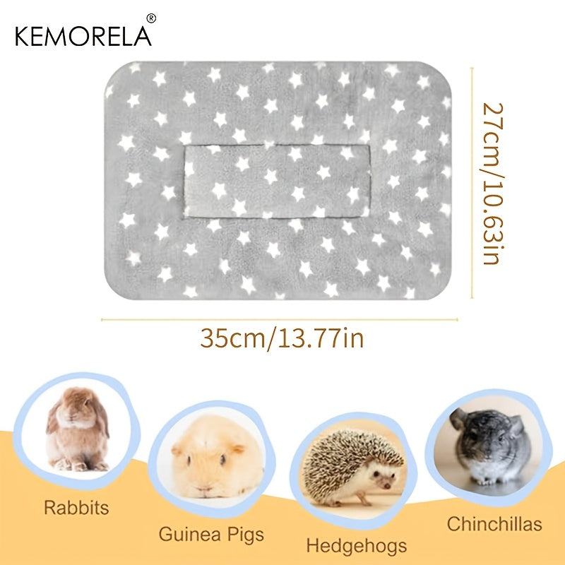 Small Animal Bedding Set for Hamsters and Small Pets Polyester 3-Piece All-Season