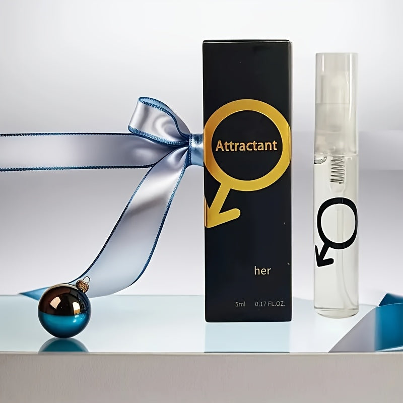 Unisex Eau De Toilette Long-Lasting Fresh Scent 5ml for Dating and Travel