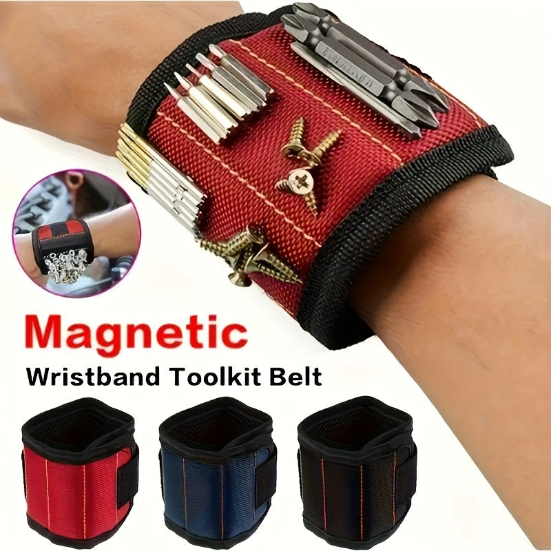 Magnetic Wristband for Tools Magnetic Support for Screws Nails Bolts
