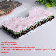 Máscara de cristal para relajación y cuidado de la belleza, masaje facial, regalo