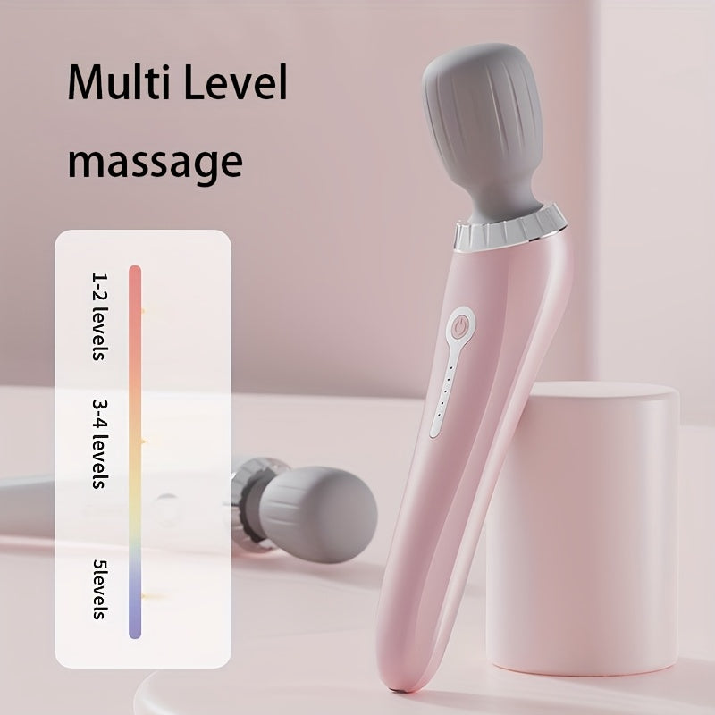 Portable Electric Massager USB Rechargeable High-Speed Vibration Full Body Relaxation