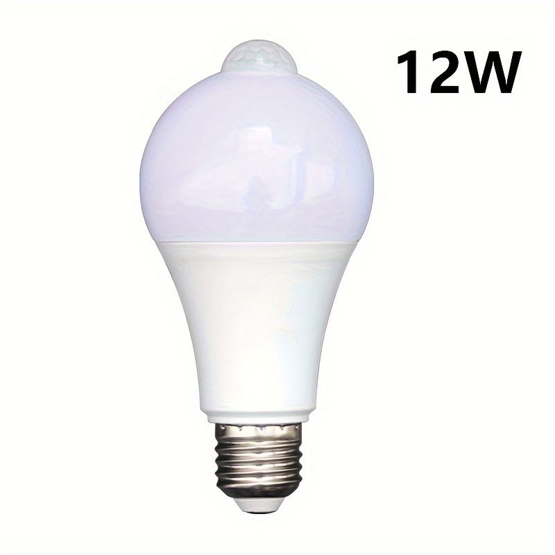 LED Motion Sensor Light Bulb for Human Body Movement E26/E27 Indoor 85-265V