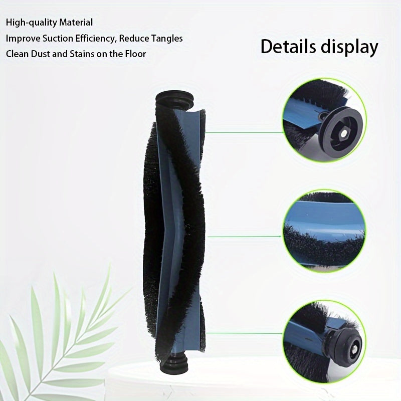 Комплект запасных частей для роботизированной пылесосной станции eufy X10 Pro Omni: 14 предметов - 1 основная щетка, 2 HEPA-фильтра, 4 моп-пада, 3 мешка для пыли, 4 боковых щетки