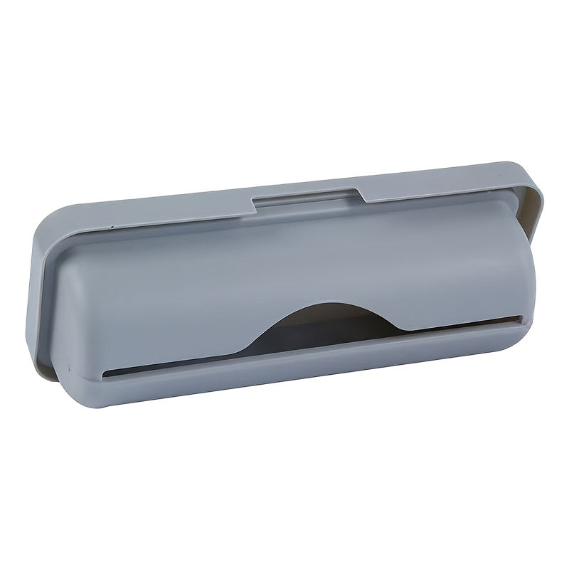 Plastic Garbage Bag Dispenser Wall Mount Compact Space-Saving Storage
