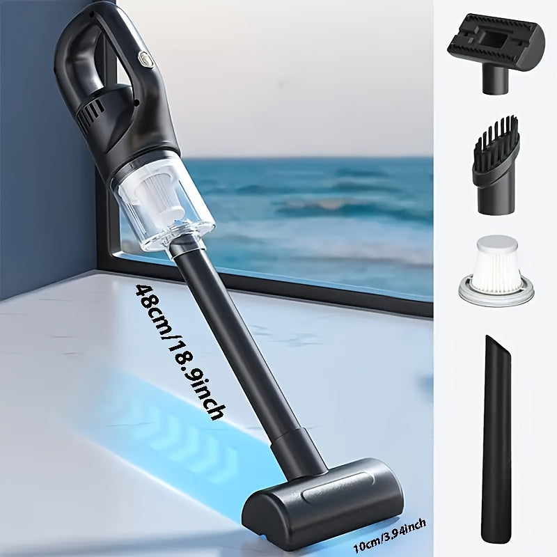 Rechargeable Handheld Vacuum Cleaner with High Suction Power for Home Car Office