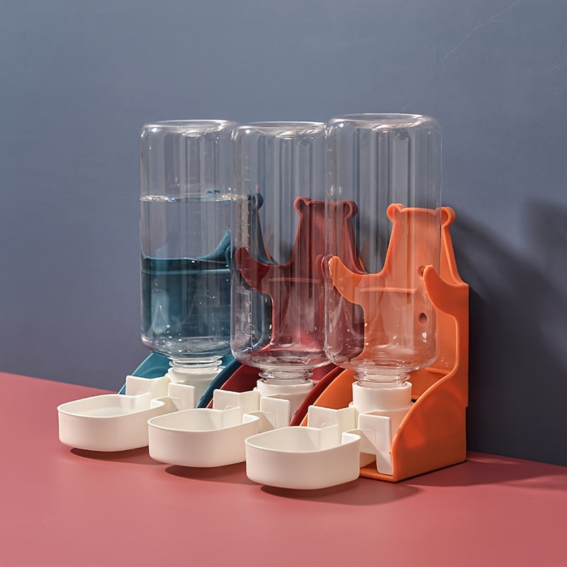 Avtomatik kichik hayvonlar uchun suv idishi, hamsterlar va quyonlar uchun, osilib turadigan qafas dizayni, ajraladigan zanglamaydilardan tayyorlangan nozullar bilan