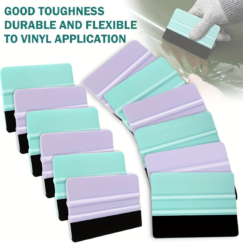 Vinyl Car Wrap Application Tools Kit Squeegee with Soft Felt Edge