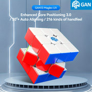 Cubos de velocidad magnéticos Maglev 3x3 con imanes para competición profesional y resolución rápida