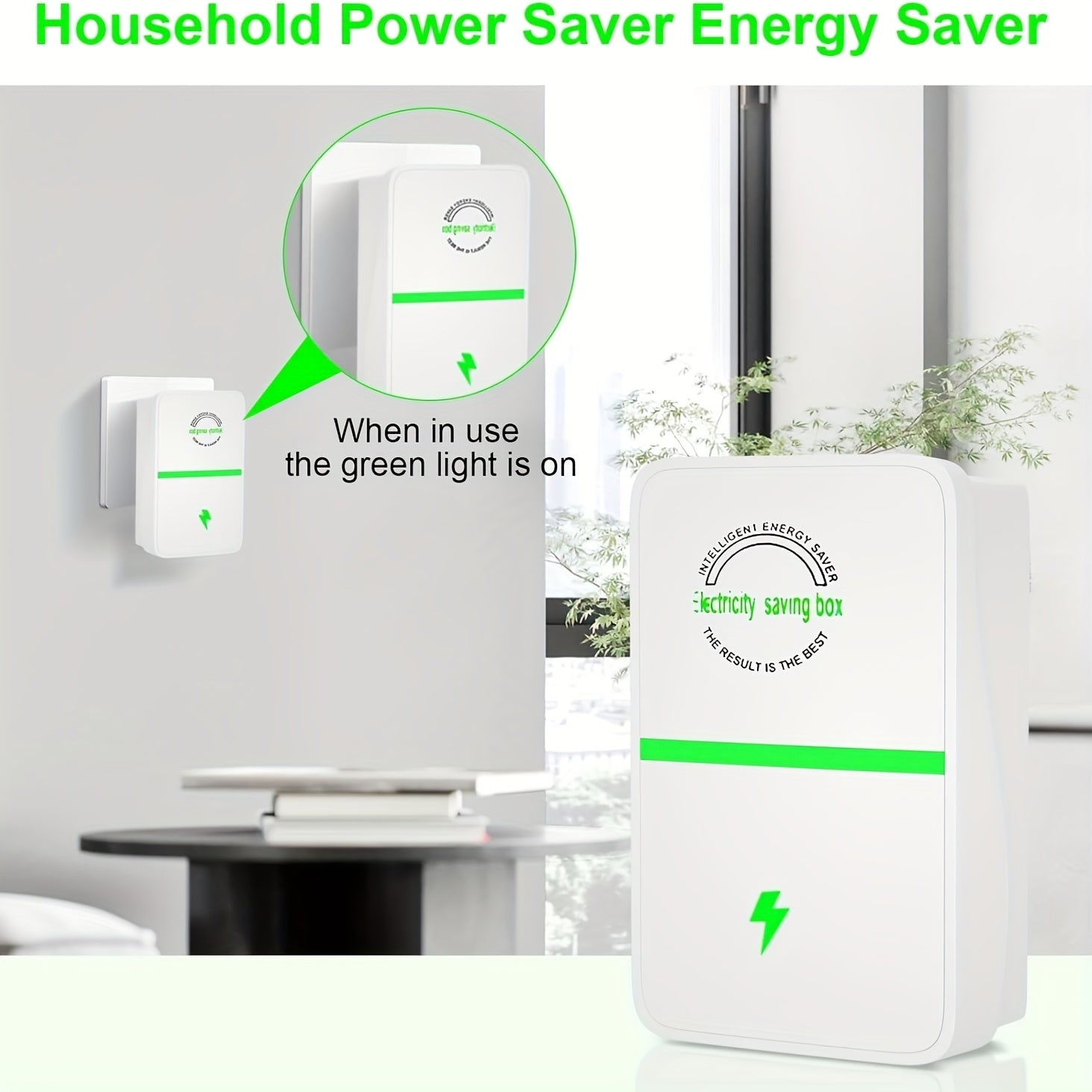 Elektron qurilmalar uchun kuchlanishni barqarorlashtiruvchi va chaqmoqdan himoya qiluvchi Cube Surge Protector