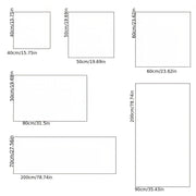 Non-Slip PVC To'shak Varag'i Ushtiruvchi - To'shak, Divan To'shaklari va Tatami uchun Ushbu Xavfsiz Tarmoq Mat bilan Varaklaringizni Joyida Saqlang - Qulay Qo'l Bilan Yuvish mumkin