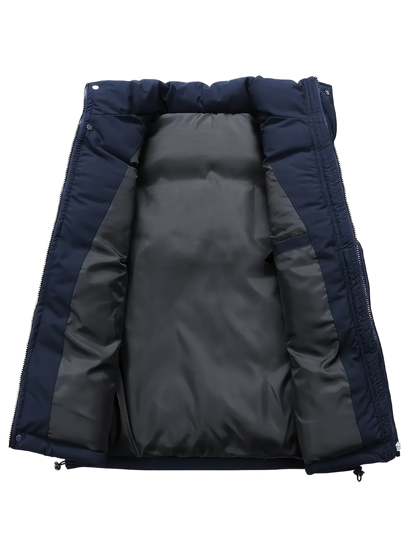 Erkaklar uchun mustahkam rangli jilet, turli xil ko'ylaklar bilan - Kuz va Qish uchun ideal, Polyester, mashinada yuvish mumkin