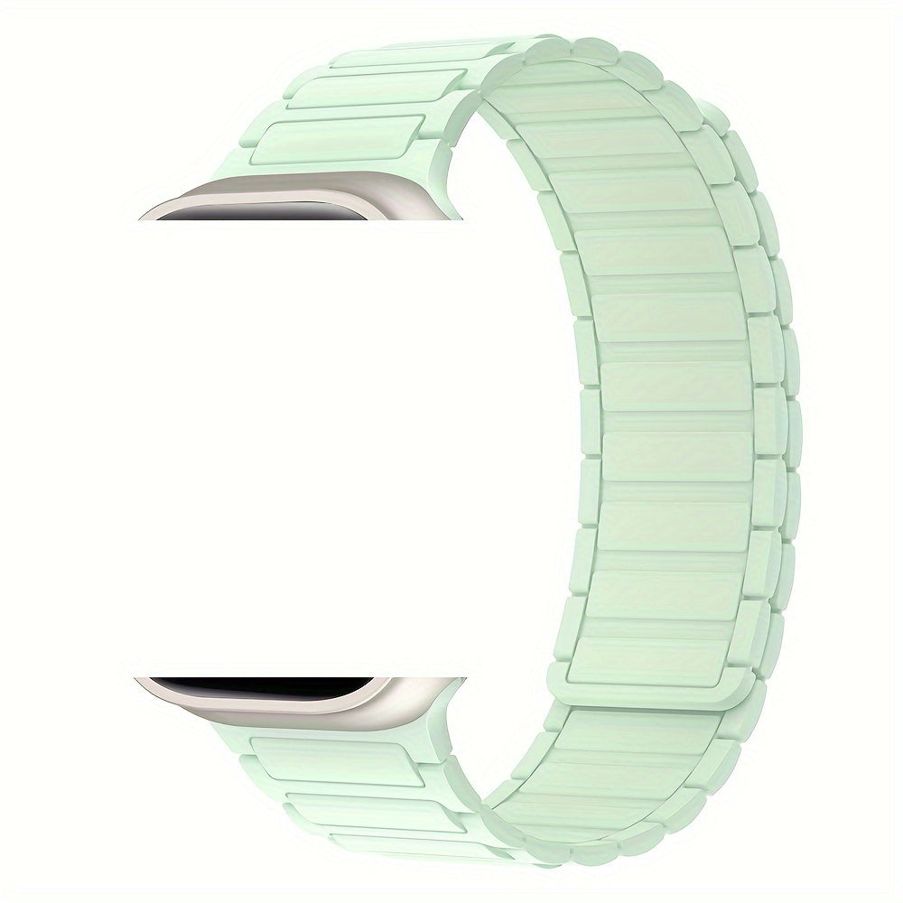 Магнитный силиконовый браслет для IWatch Series 9-3, 44мм-38мм