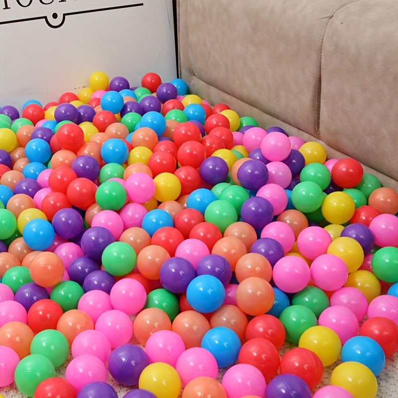 Indoor Plastic Ball Pit Balls Set of 50 or 100 Colorful Ocean Balls for Kids