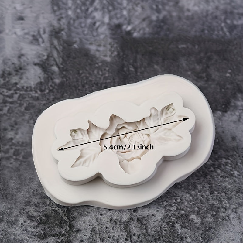 3D Silicone Flower Garland Mold for Cake Decorating Mini Candy Fondant Baking Tools