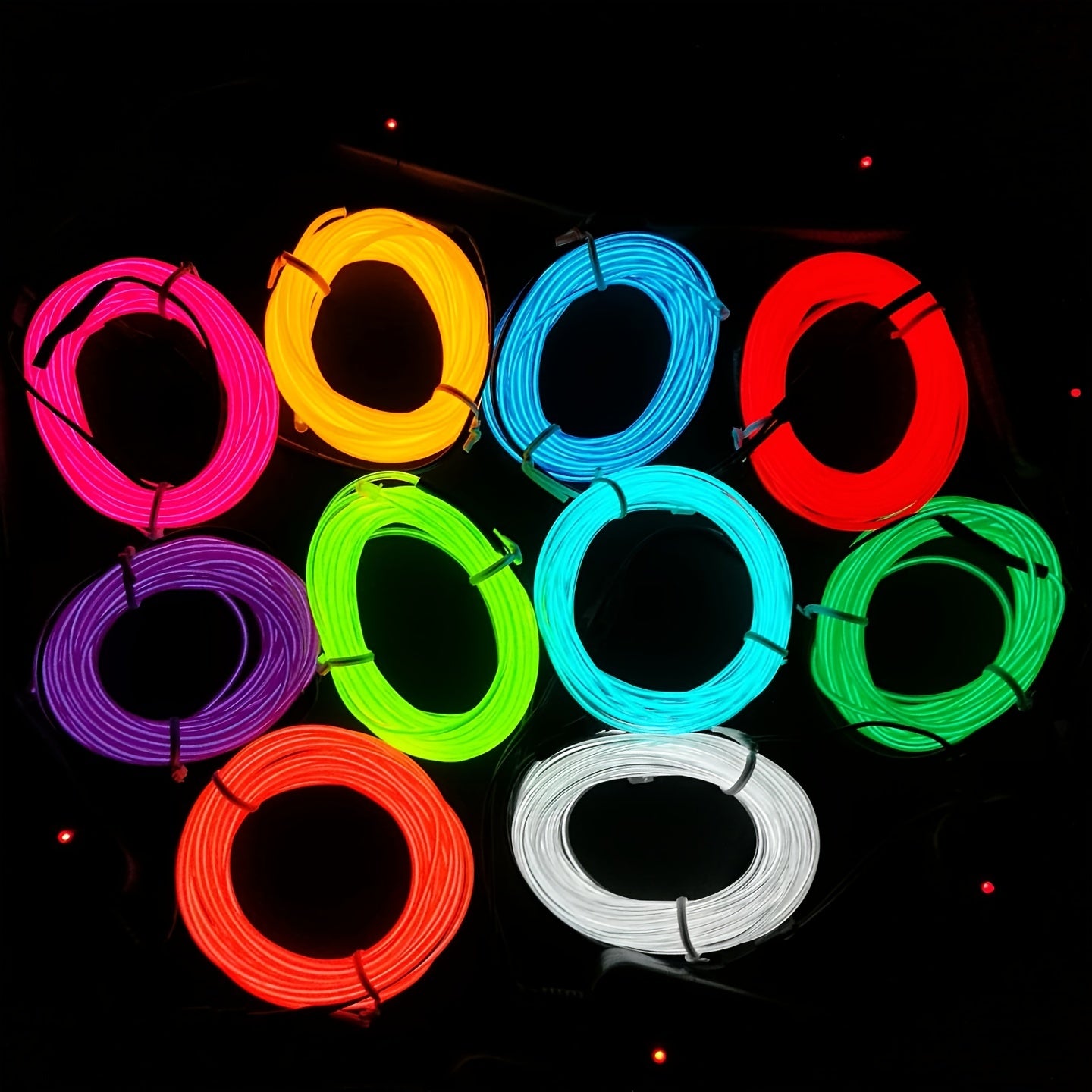Neon Light Strip for DIY Decor Festivals Halloween Christmas Parties 360° Illumination