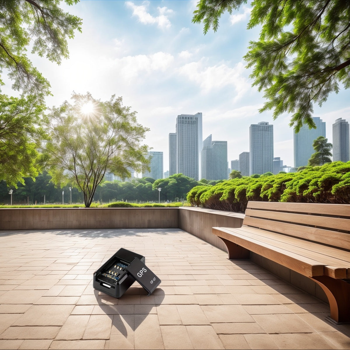 Encryption Device with Rechargeable Lithium Battery and USB Charging for Personal Protection Electronics