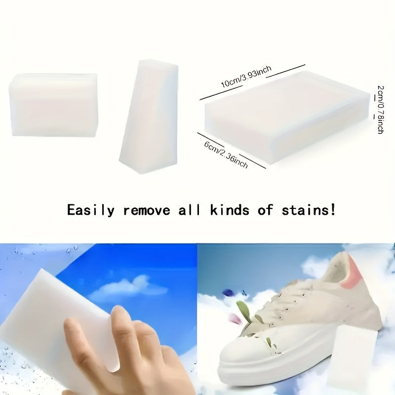 25 Pack Melamine Magic Sponge Erasers for Household Cleaning Kitchen Bathroom Floor