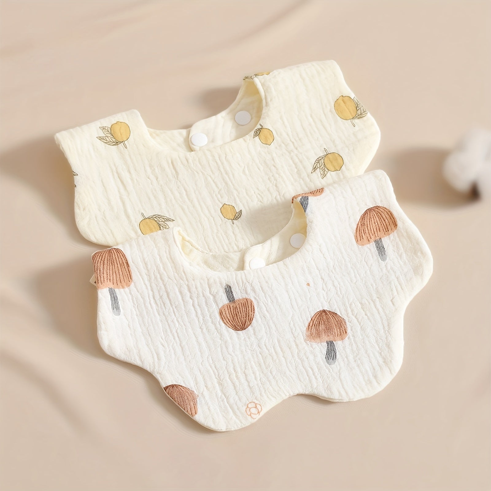 Водонепроницаемые нагрудники для кормления из хлопчатобумажной марли, идеальный подарок на Рождество, Хэллоуин, День благодарения, Новый год или День святого Валентина.