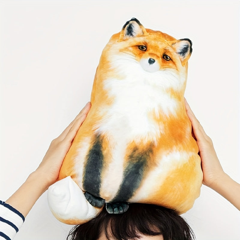 Kawaii Pallas Cat Plush Body Pillow for Pet Lovers and Room Decor