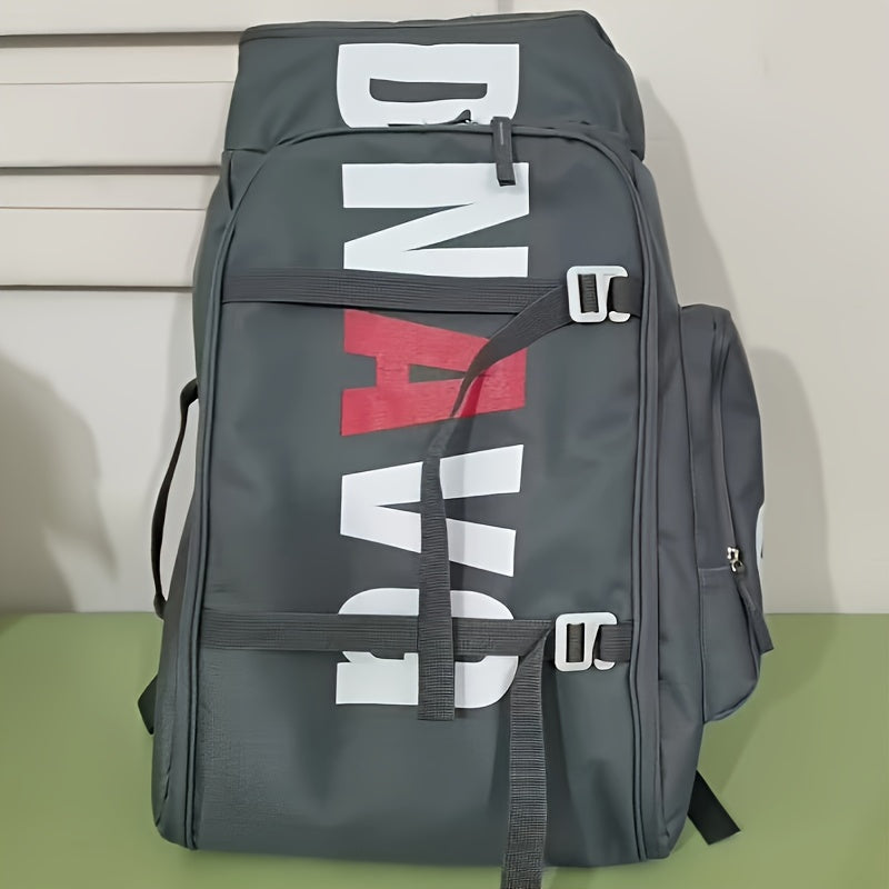 Скейтборд, лыжи, фитнес и дорожная сумка с отдельными влажными и сухими отделениями и большим объемом хранения.