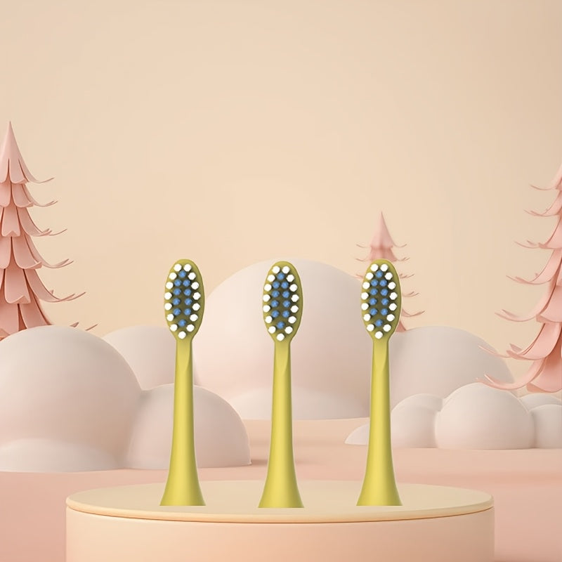 Electric Toothbrush Replacement Brush Heads for Adults, 3-9 Colors