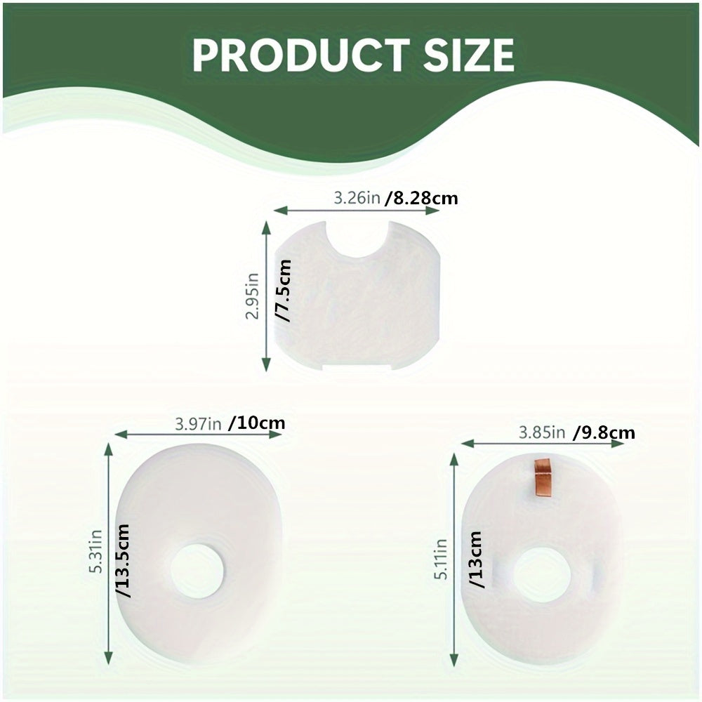 Kit de reemplazo de filtro de vacío para Rocket HV301 HV302 HV30126 Incluye filtros de espuma y fieltro