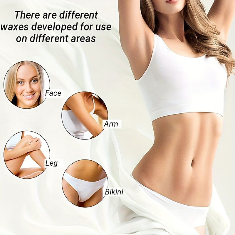 Unisex Hard Wax Beans 100g Hypoallergenic Honey-Based for Hair Removal