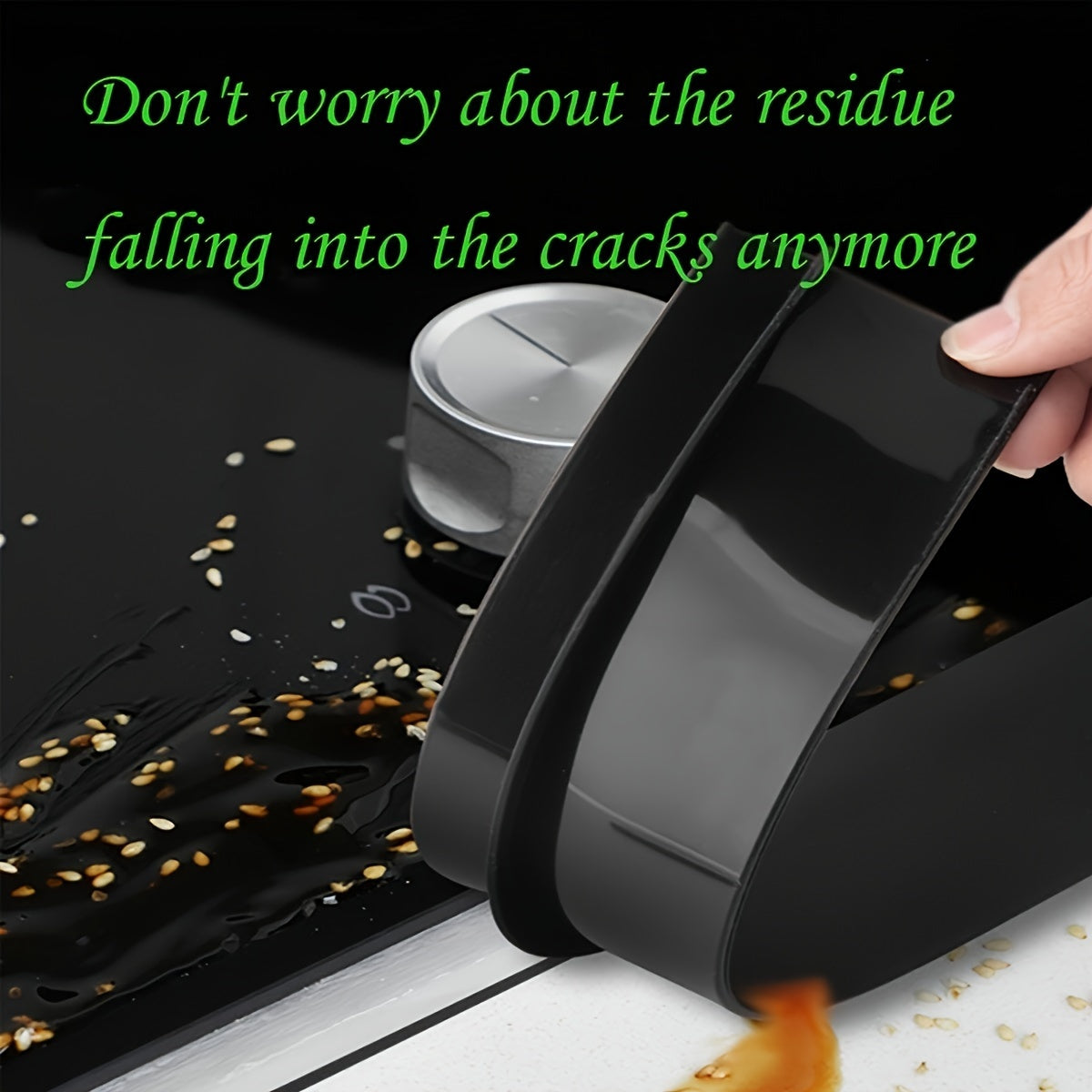 2 dona Silikon pechka stol usti bo'shlig'ini yopuvchi issiqlikka chidamli bo'shliq to'ldiruvchi oshxona uchun muhim