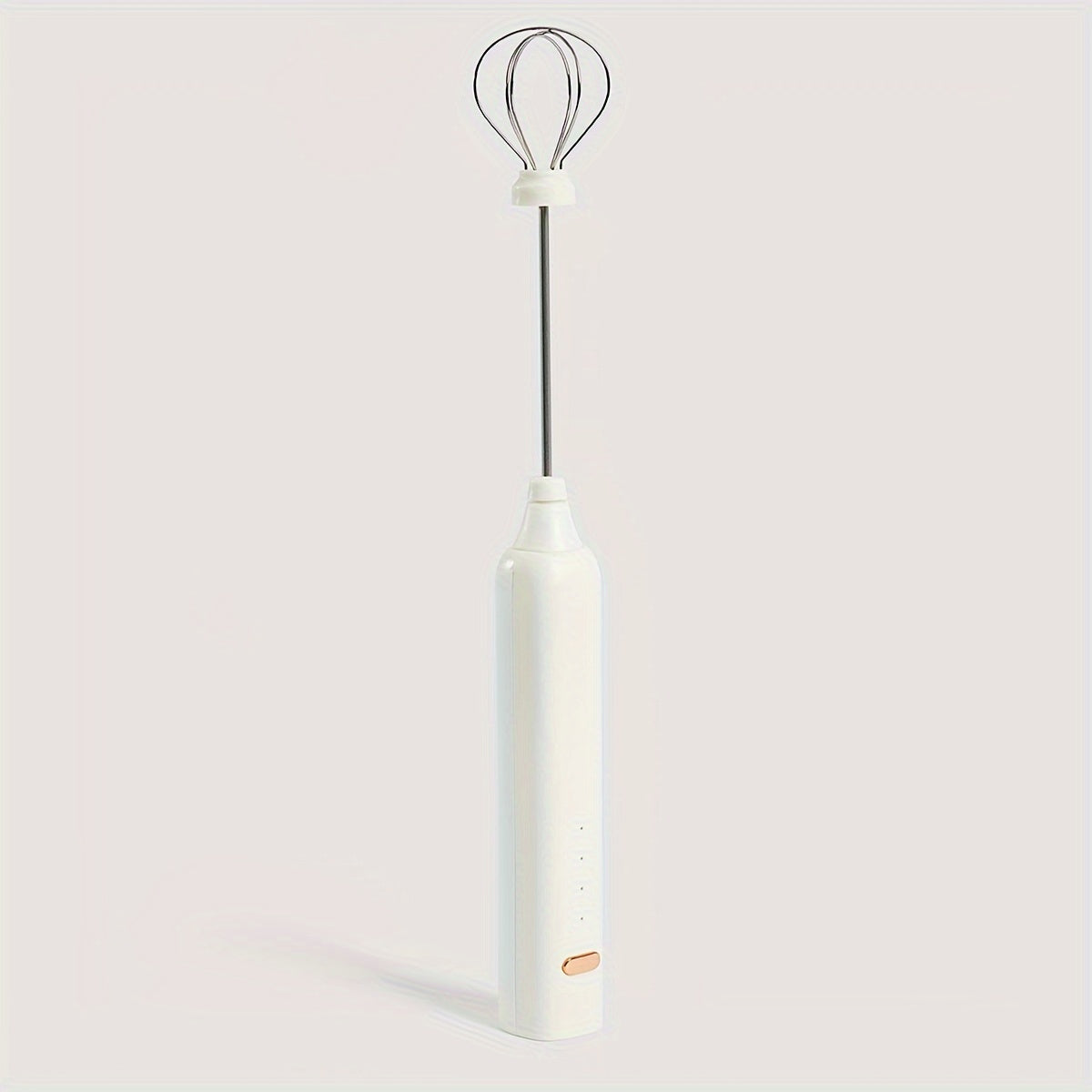 Batidora eléctrica de mano recargable para hornear blanco verde