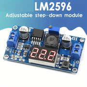 3A DC-DC Buck Converter with LED Display Adjustable 1.5V-35V 3A Voltage Regulator