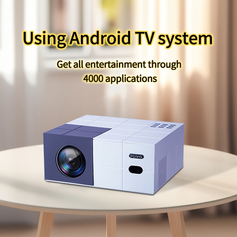 Android Smart Projector Full HD 1080P 20000 Lumens Wireless Screen-to-Screen