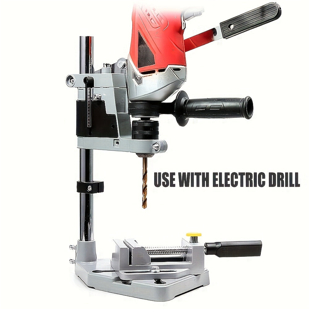 Aluminum Alloy Drill Press Stand Rust-Proof Flat Head for Home and Industrial Use