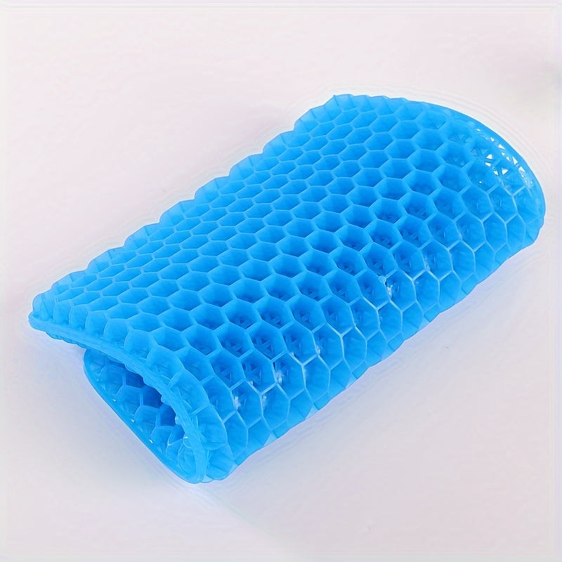 Мягкая и прочная силиконовая подушка для сидения с съемным чехлом и нескользящим гелевым дном, подходит для дома, автомобиля и студентов.