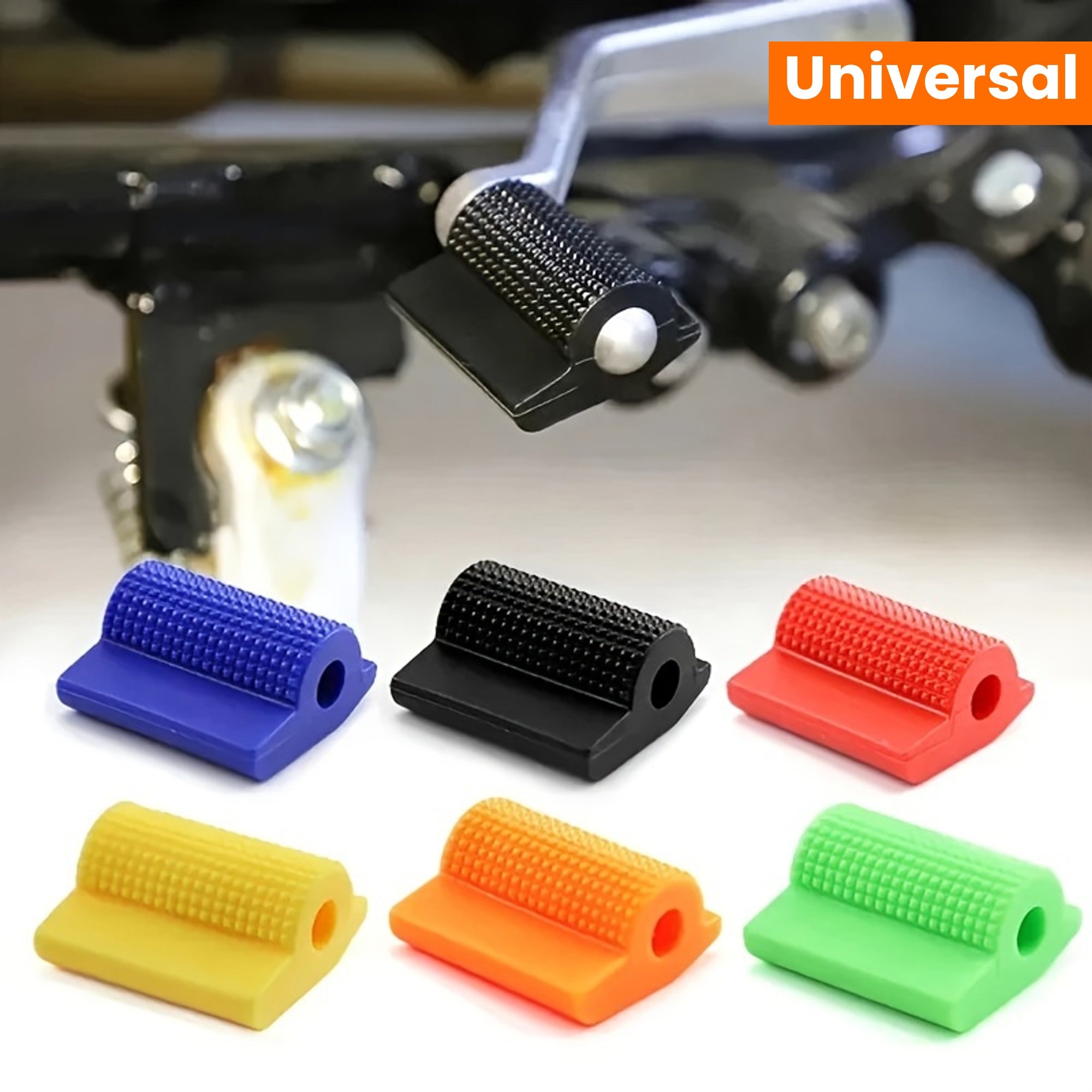 Universal Motorcycle Gear Shift Pedal Foot Pad Rubber Cover for All Bikes