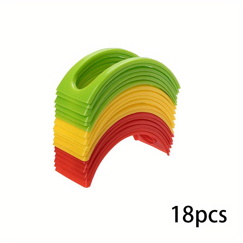 Colorful Reusable Taco Holder Set Includes 3 6 12 and 18 Pieces Kitchen Utensil