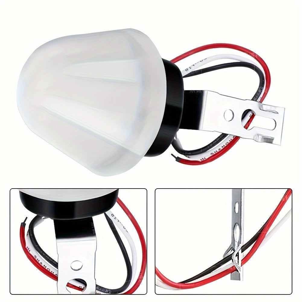 Photocell Light Switch Sensor 10A AC/DC Outdoor Auto Photo Control