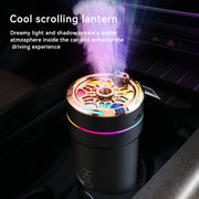 Car Humidifier Aromatherapy Diffuser with Starry Sky Light 300ml Usb Powered