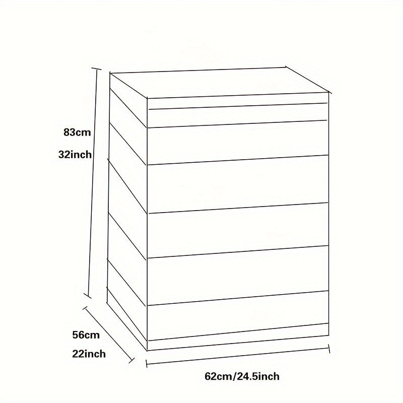 Semi-Transparent Waterproof Sun-Protective Washing Machine Cover for Front Loaders