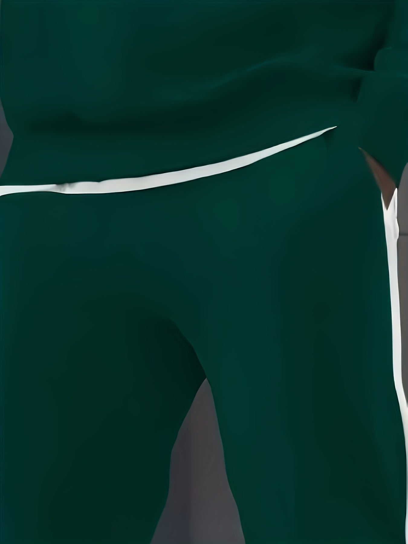 Men's All-Over Print Polyester Sportswear Set Hooded Top and Pants Spring Fall Regular Fit