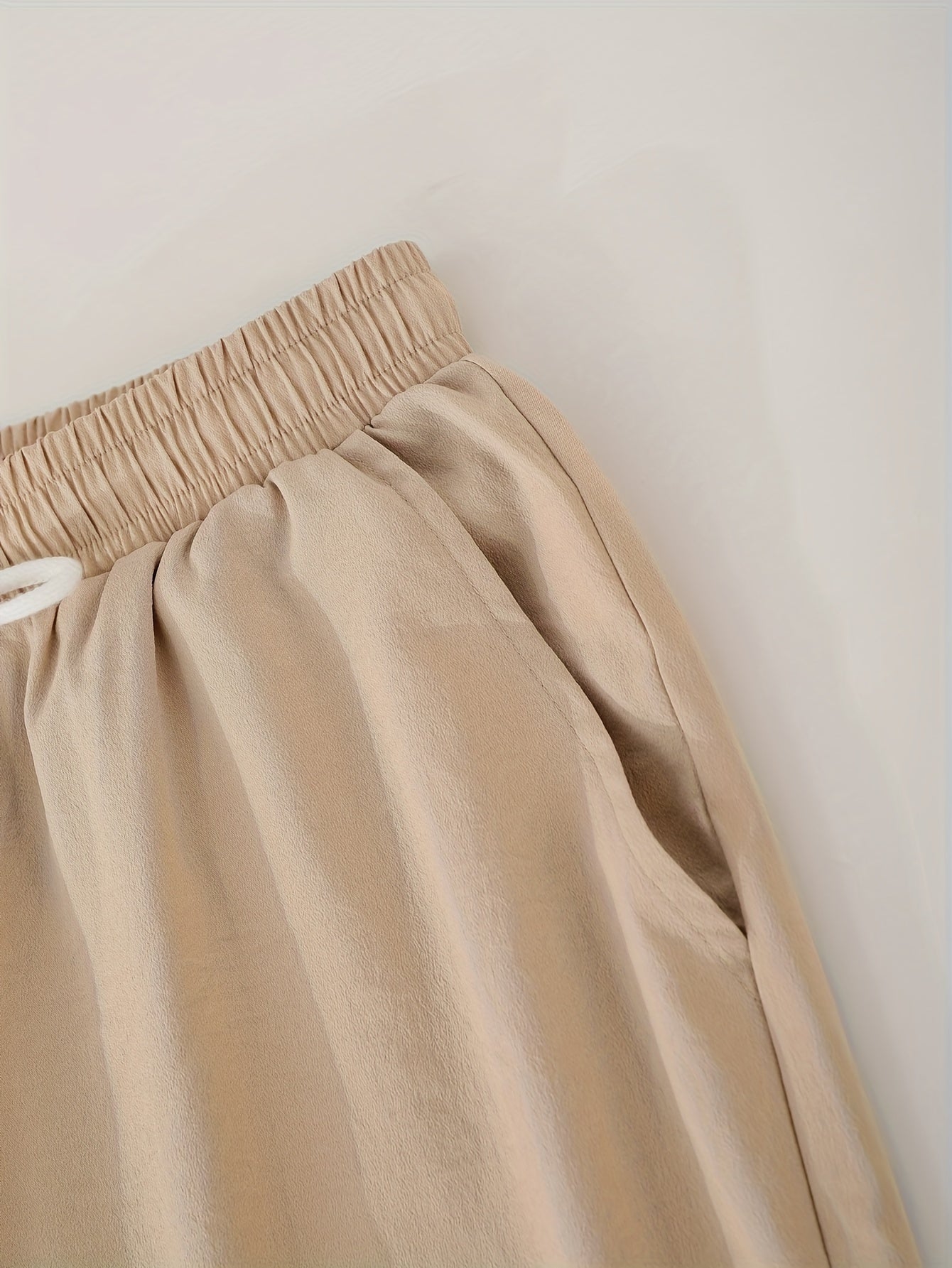 Men's Polyester Casual Sweatsuit with Collared Neck Solid Color Regular Fit Spring Fall