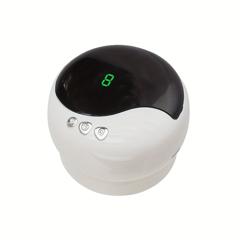 Harorat, so'rish va issiqlikni sozlash mumkin bo'lgan aqlli LCD massajchi, orqa massaji uchun mos.