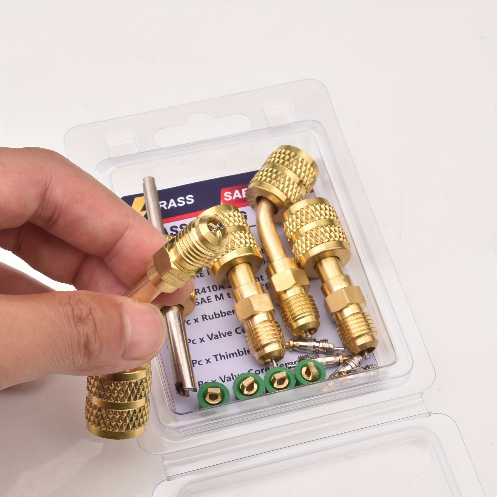 Swivel Adapter for R410A 1/4" SAE Male to 5/16" SAE Female for HVAC Refrigeration