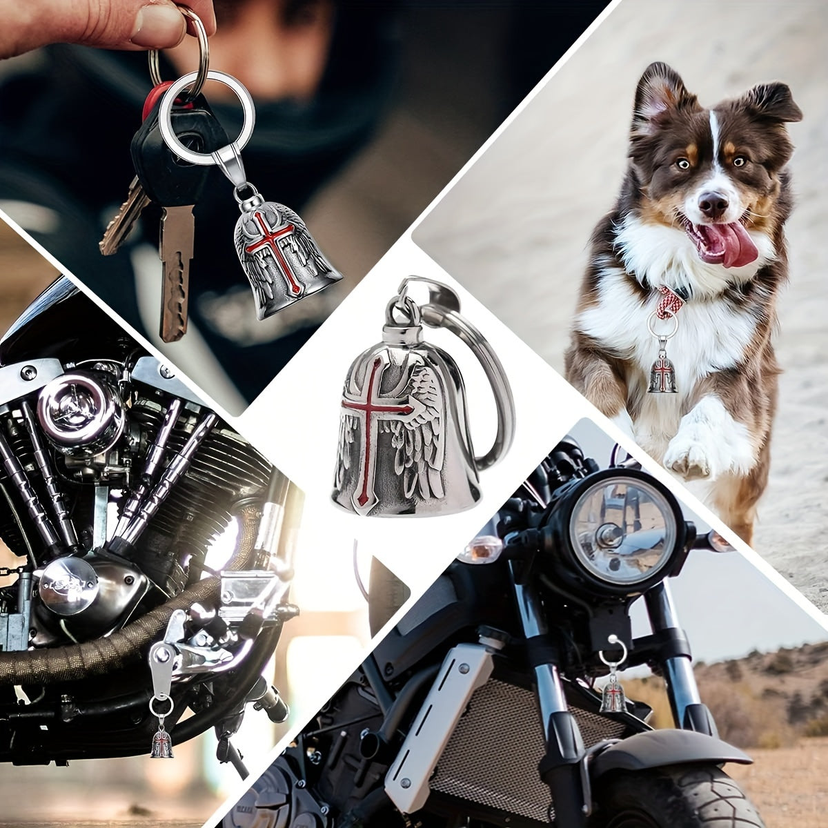 Motorcycle Bicycle Pet Decor Cyclist Bell Guarding Gift Accessories