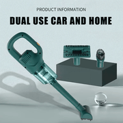 Rechargeable Handheld Vacuum Cleaner with High Suction Cyclone Design Lightweight Portable Car Home Pet Hair Crevice Tool