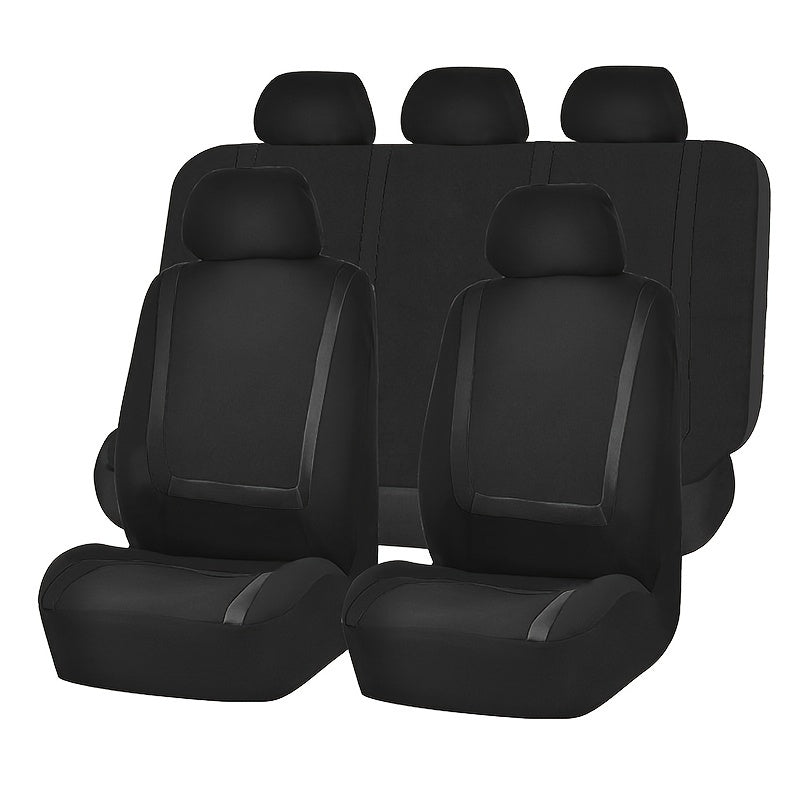 U-Design poliester avtomobil o'rindiqlari qoplamasi 5 o'rin uchun mos keladi.