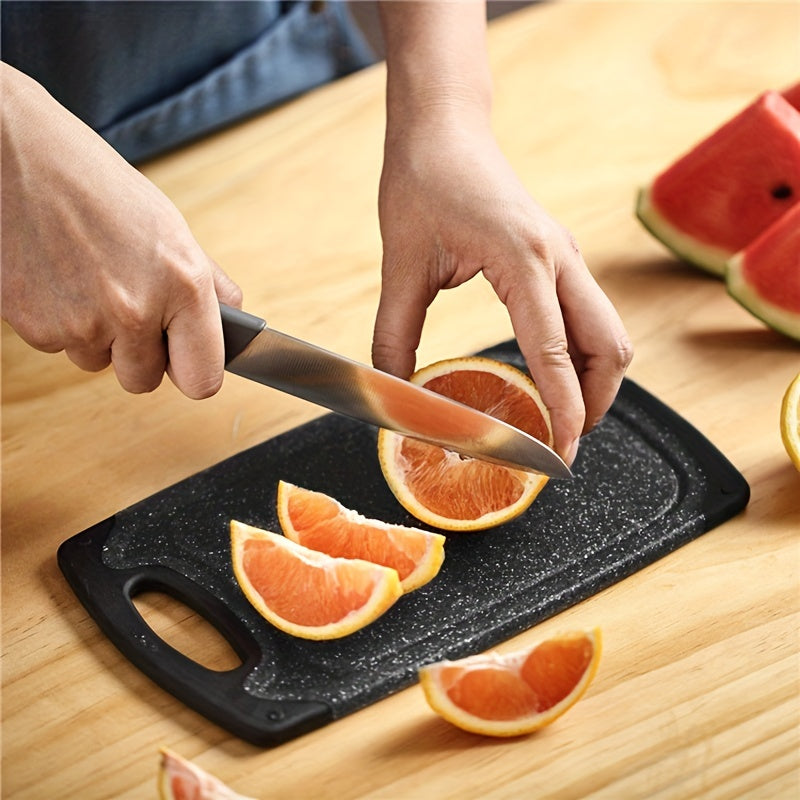 Eng yaxshi tanlov: 3 ta rangli nuqtali anti-slip plastik kesish taxtalari to'plami, oshxonada osib qo'yish uchun mukammal - meva va sabzavotlarni kesish uchun ajoyib