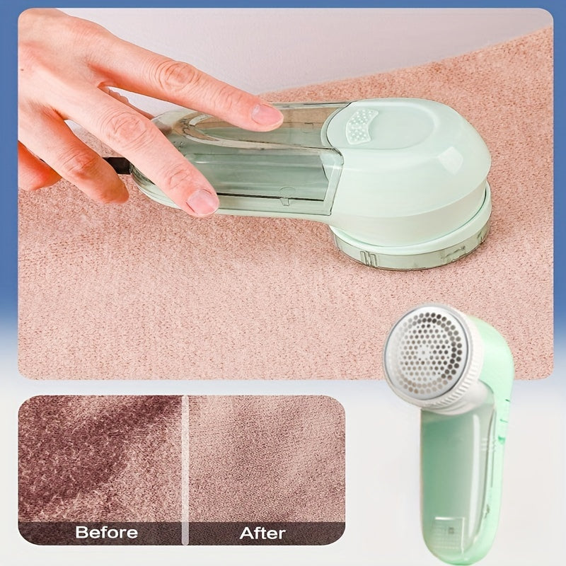 Portable USB Fabric Shaver for Clothes Bedding Furniture Carpet Fuzz Remover